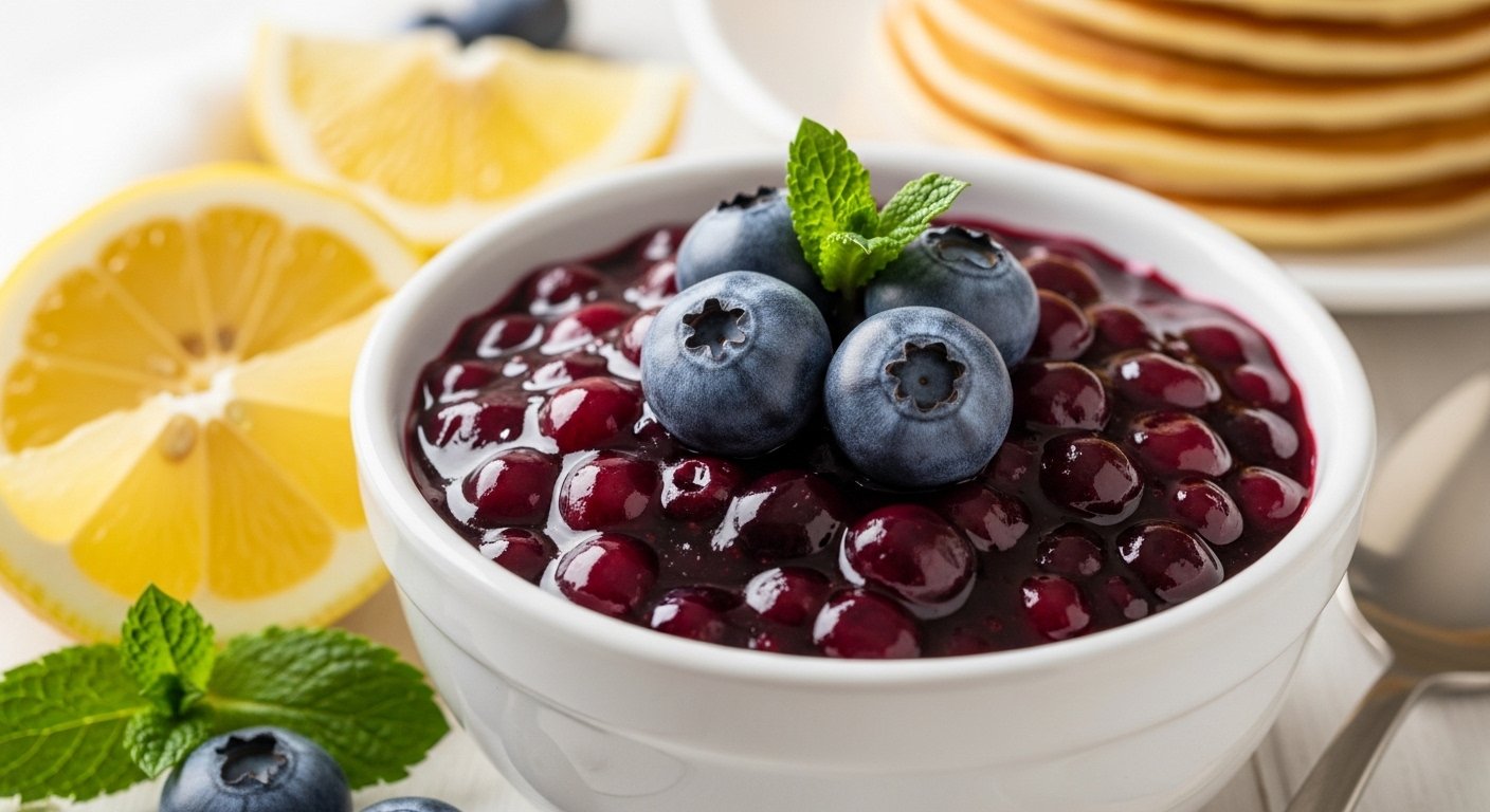 Best Blueberry Compote Recipe (Fresh or Frozen) – Easy, Healthy & Perfect for Pancakes, Cheesecake & More