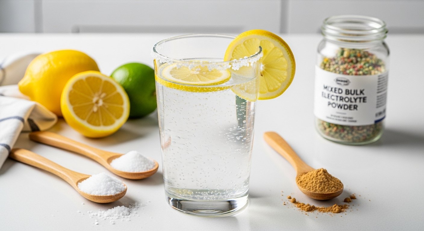 LMNT Recipe (DIY Copycat Guide): Homemade Electrolyte Drink in Teaspoons, Grams & Bulk + Flavor Variations