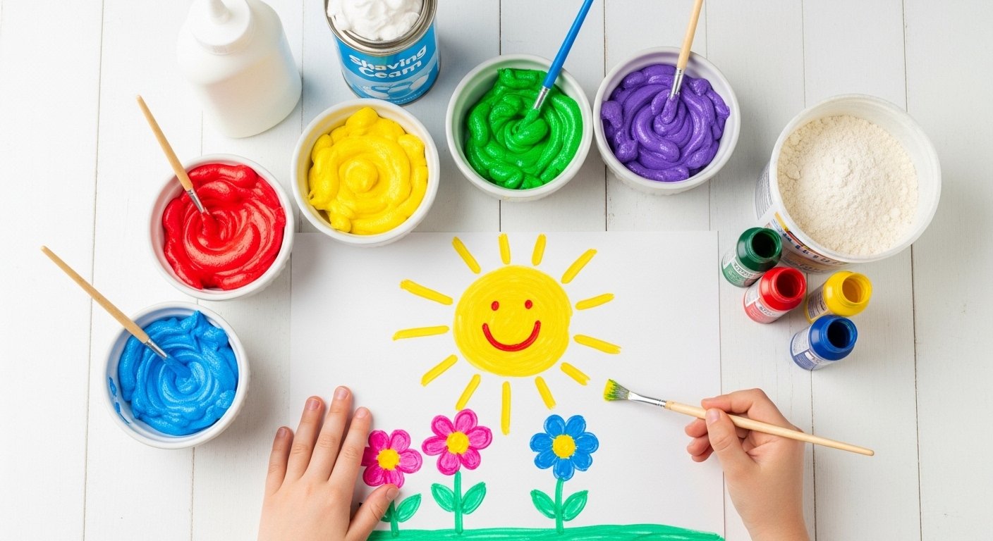 Best Puffy Paint Recipe: Easy DIY with Shaving Cream, Glue, Flour & No Shaving Cream Options