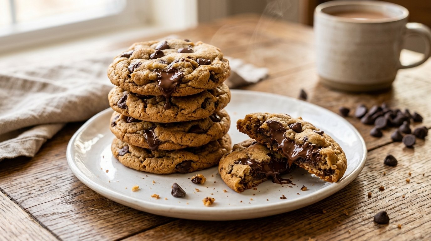 Best Chocolate Chip Cookie Recipe No Brown Sugar (Soft, Chewy & Easy)