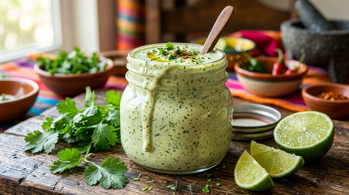 Best Cilantro Lime Crema Recipe (Easy, Authentic & Perfect for Tacos, Costco-Style Copycat)