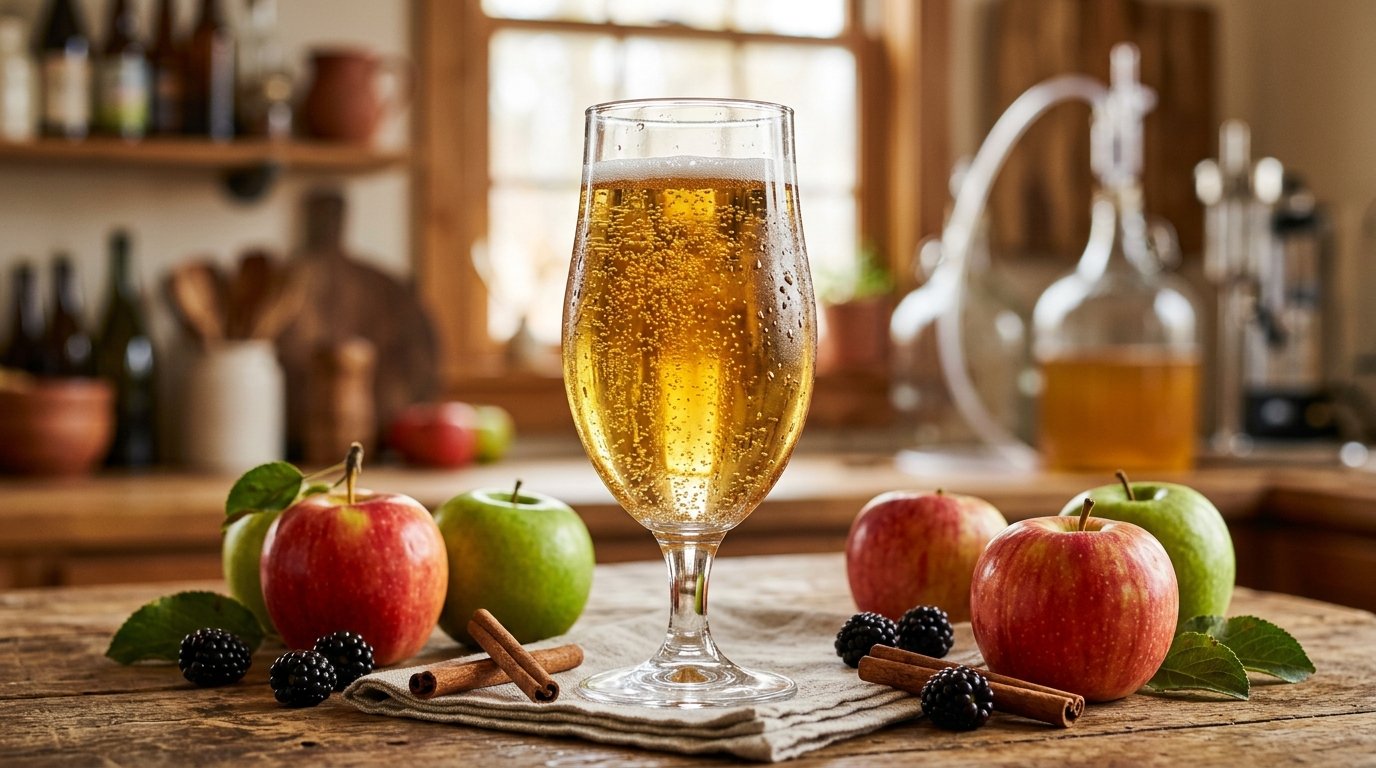 “Best Hard Cider Recipe (Easy Homemade Apple & Fruit Cider in 1 Gallon, 5 Gallon & Apple Juice Variations)”