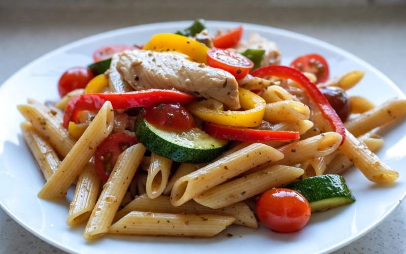 2. Healthy Chicken and Penne Pasta Recipes with Vegetables