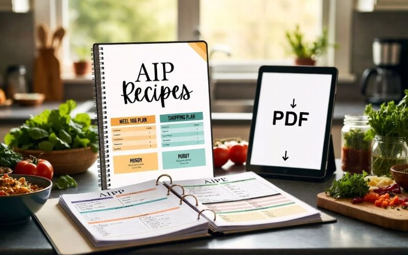 AIP Recipes PDF Download and Printable Resources