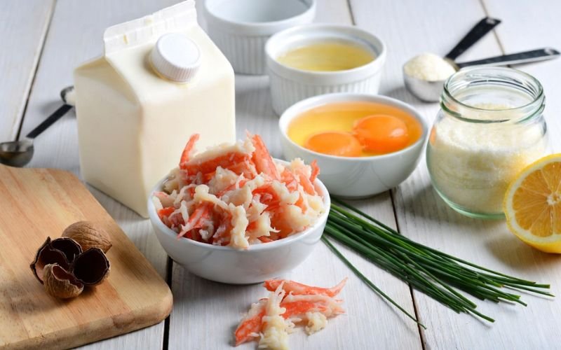 Ingredients for the Best Crab Brulee Recipe