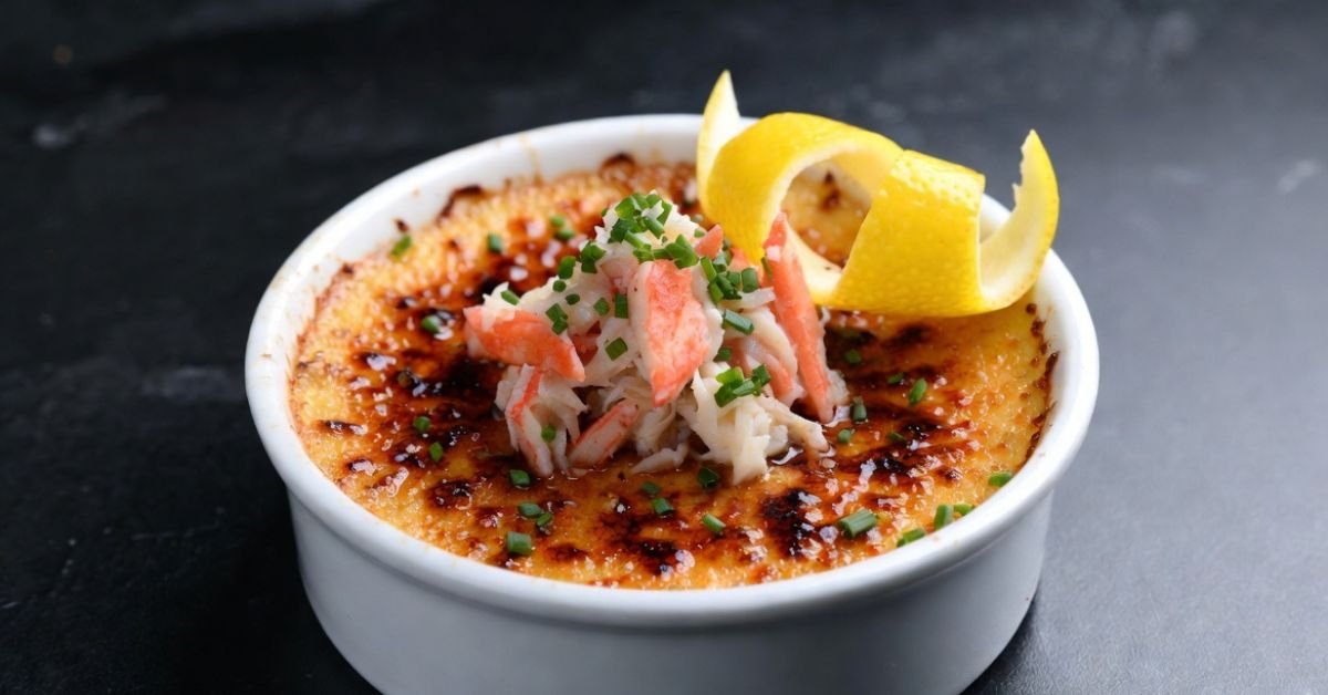 crab brulee recipe​
