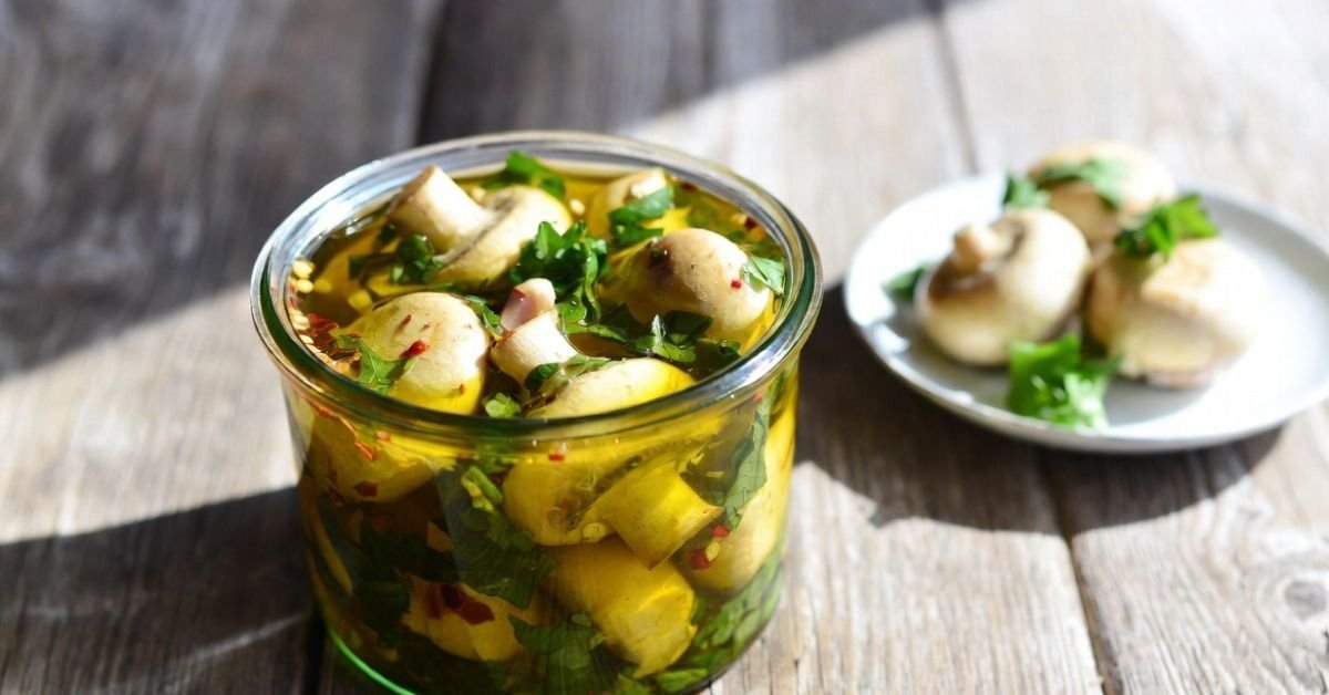 marinated mushrooms recipe​