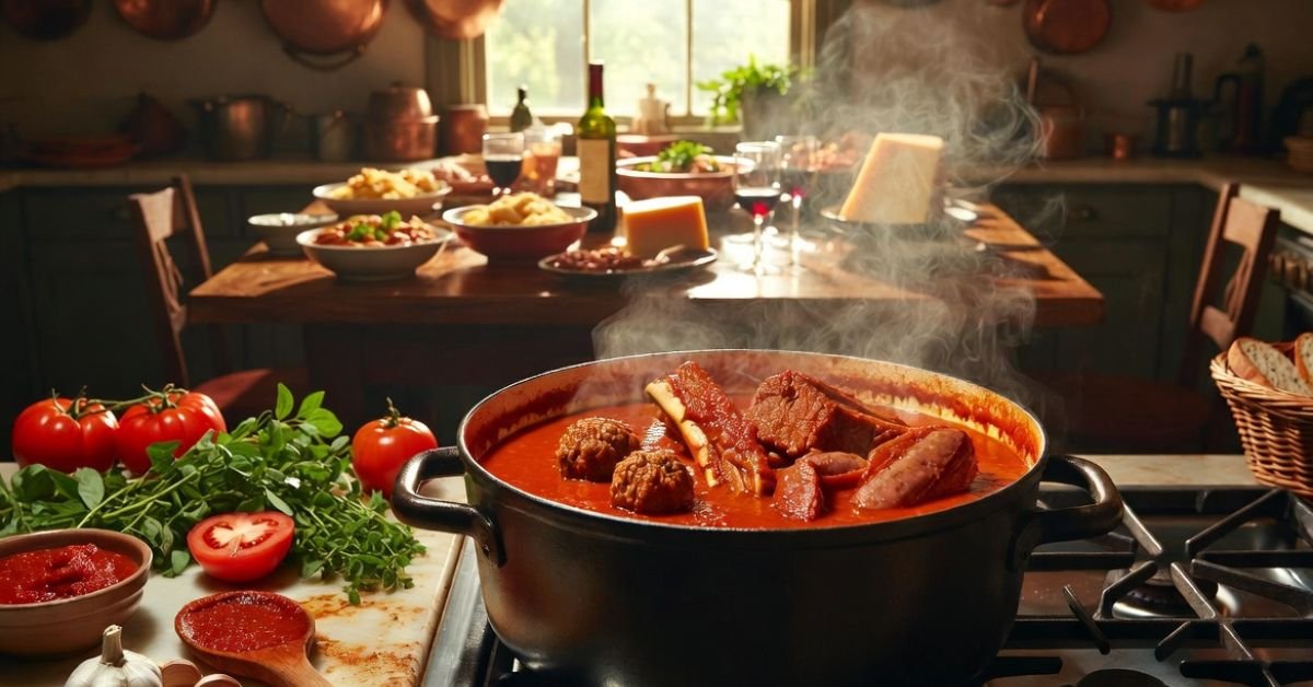 The Best Sunday Gravy Recipe: Authentic Italian-American Family Tradition